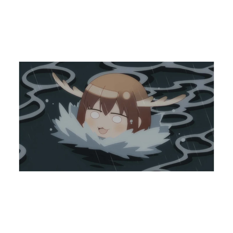 استیکر لپ تاپ و موبایل مدل انیمه طرح نوکوتان دوست گوزن من نوکو شیکانوکو My Deer Friend Nokotan Noko Shikanoko کد 3659