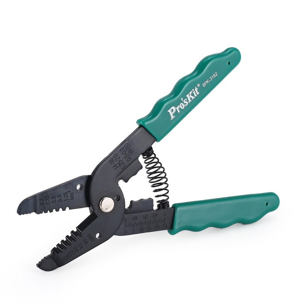 انبر سیم لخت کن پروسکیت مدل 8PK-3162 سایز  7 اینچ