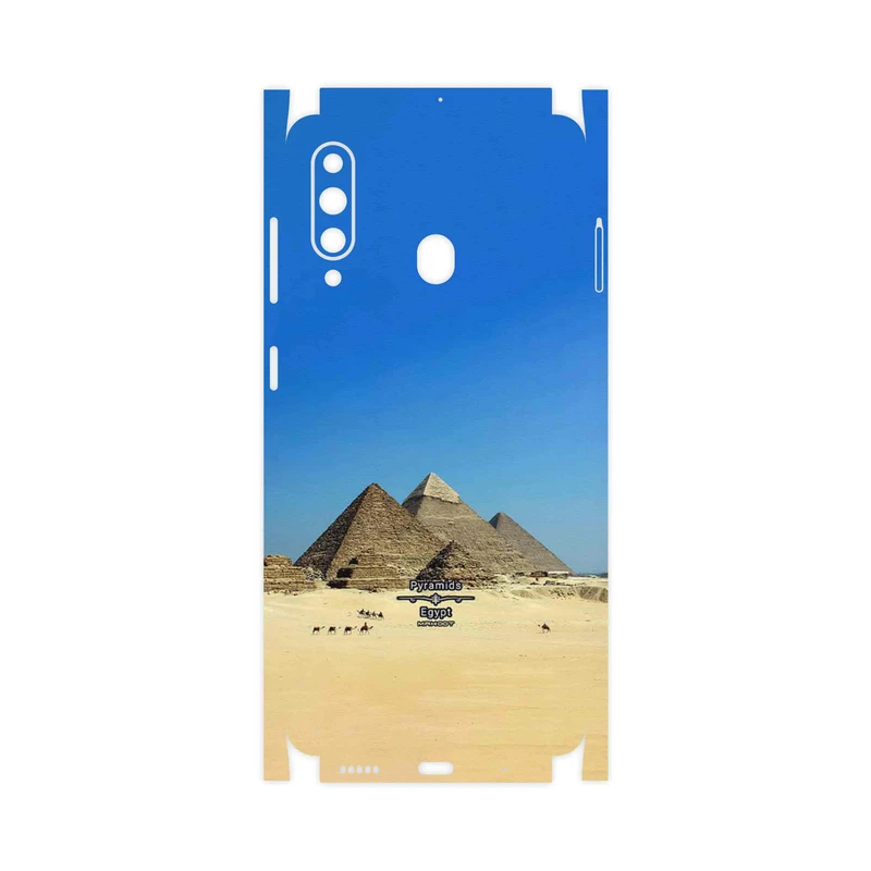 برچسب پوششی ماهوت مدل Pyramids of Egypt-FullSkin مناسب برای گوشی موبایل سامسونگ Galaxy A60