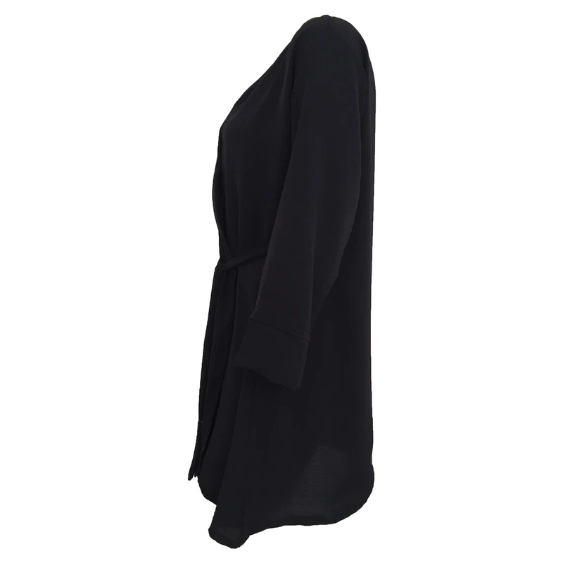 عکس شماره 2 : مانتو و شلوار زنانه مدل ابر و بادی tm-2740