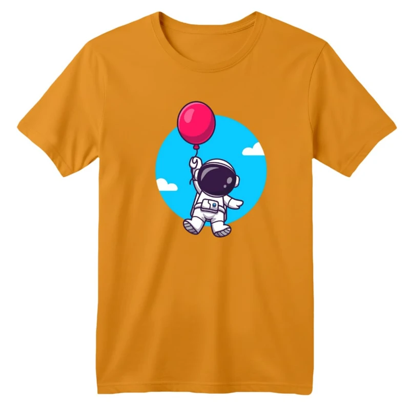 تی شرت آستین کوتاه بچگانه مدل فضانورد کد ۱۱