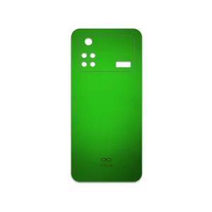 MAHOOT Metallic-Green Cover Sticker for Xiaomi Poco M4 Pro 4G