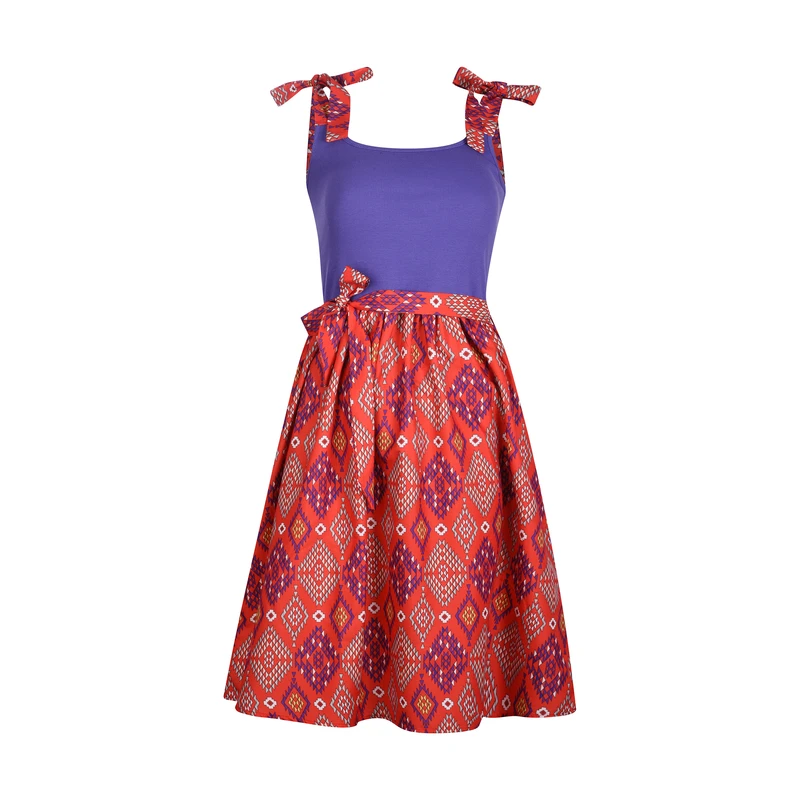 پیراهن یقه گرد زنانه افراتین مدل نازگل کد 9605