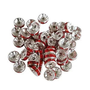 مهره دستبندمدل نگین بسته 50 عددی