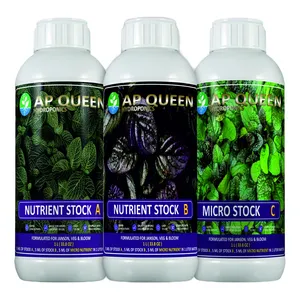 کود هیدروپونیک مدل JA-3L-STOCK حجم 1000 میلی لیتر مجموعه 3 عددی