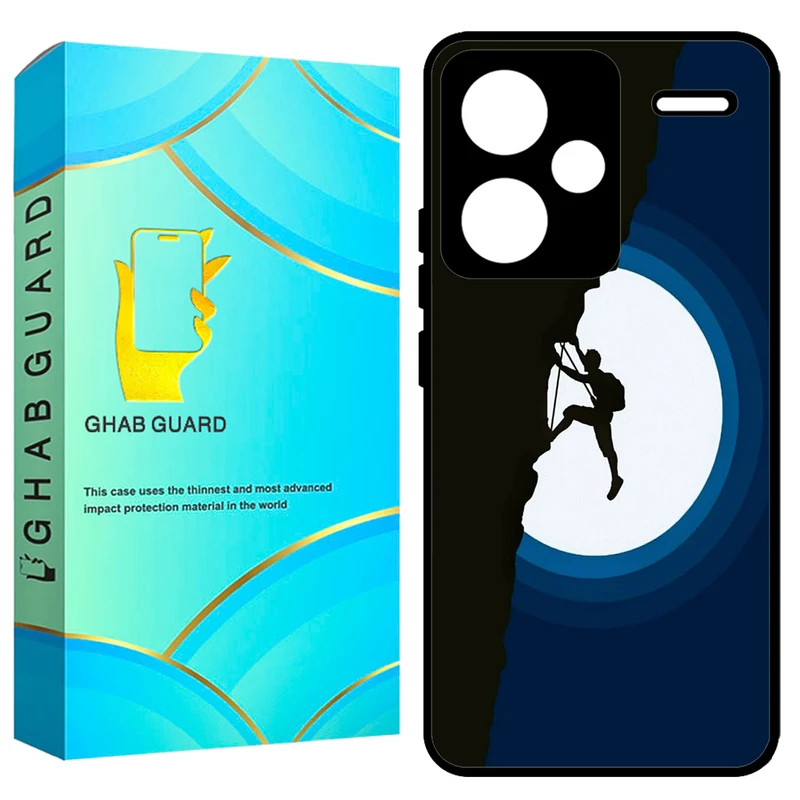 کاور قاب گارد طرح کوهنورد مدل GCHPN13PL مناسب برای گوشی موبایل شیائومی Redmi Note 13 Pro Plus