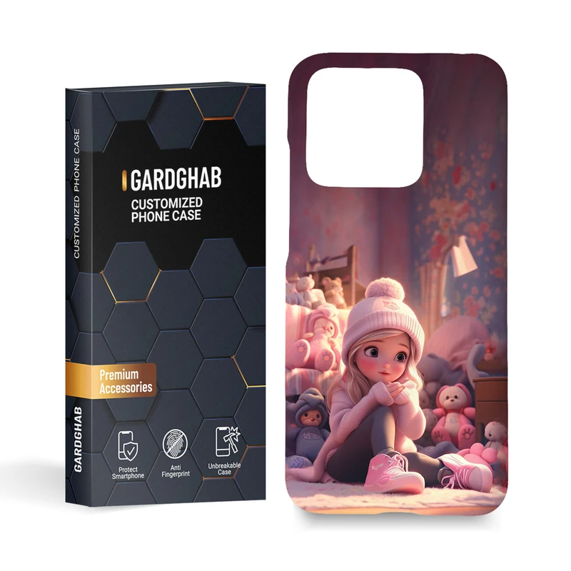 کاور گارد قاب مدل دخترانه مناسب برای گوشی موبایل شیائومی Redmi 10A