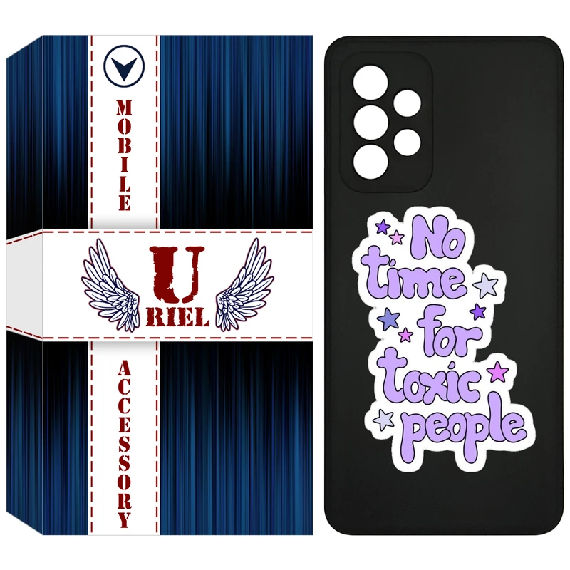 کاور یوریل مدل KSH کد 97 طرح Toxic مناسب برای گوشی موبایل سامسونگ Galaxy A72