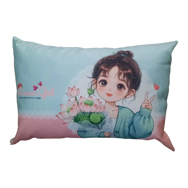 بالش مدل فانتزی دخترانه کد DR36 سایز 45*35 سانتی متر
