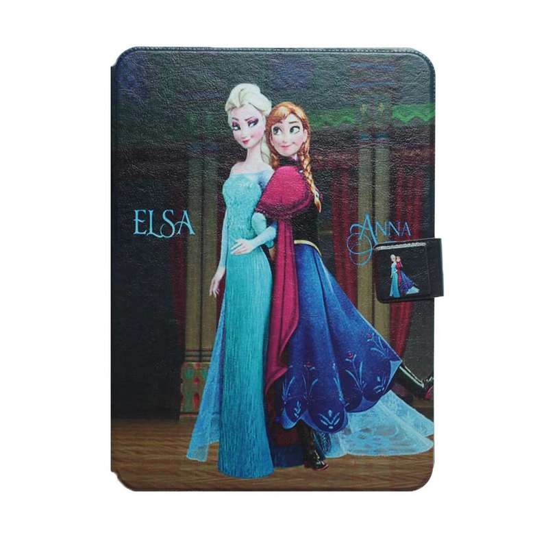 کیف کلاسوری مدل آنا و السا کارتونی کد TKA مناسب برای تبلت سامسونگ Galaxy Tab A T515