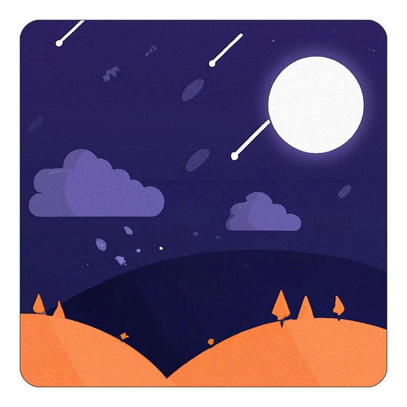 مگنت کاکتی طرح ماه و ستاره مدل mp53558