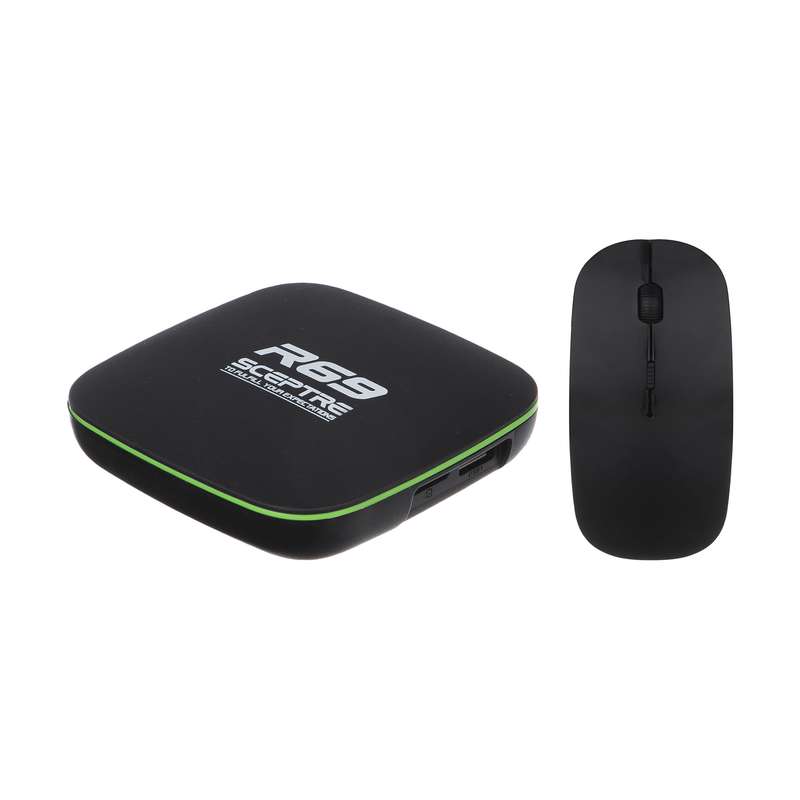 اندروید باکس اسکپتر مدل R69 به همراه ماوس بی‌سیم