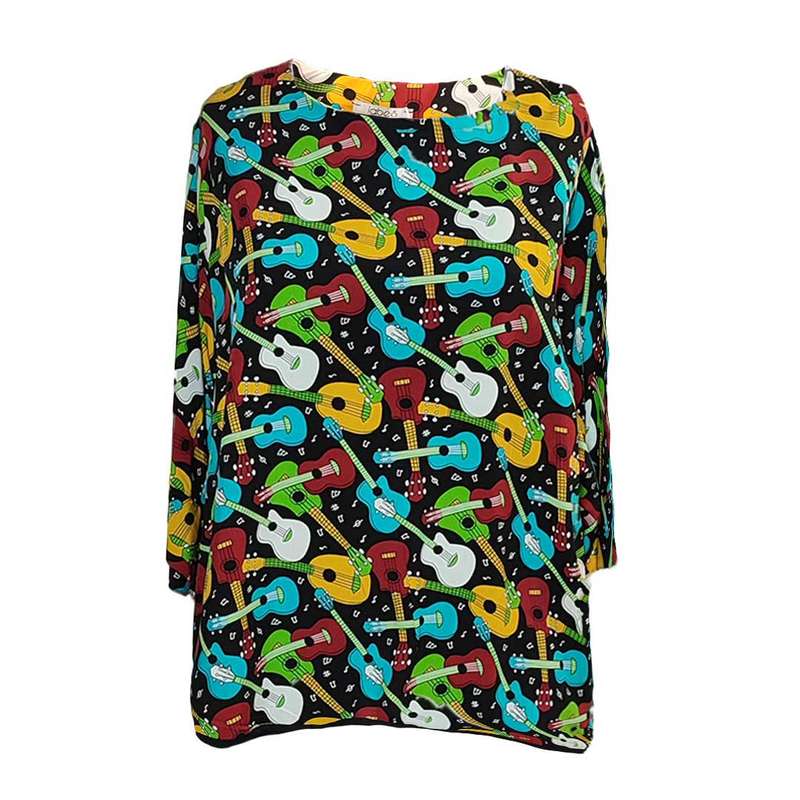 بلوز آستین سه ربع زنانه مدل کیم کد 3