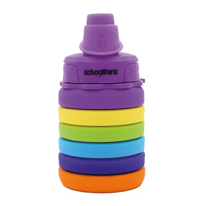 قمقمه اسکول فنس مدل آکاردئونی کد 9321 گنجایش 0.5 لیتر