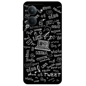 Megafone Social Media 1898 Cover For Xiaomi Poco C85 4G / Redmi 15C 4G