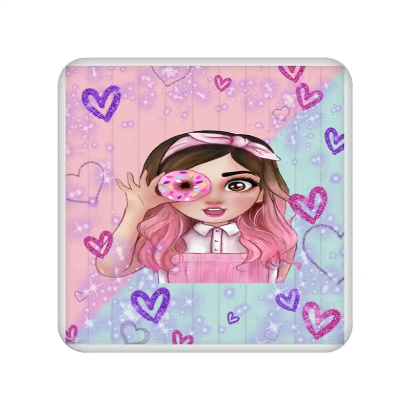 آینه جیبی مدل دختر کد 1822