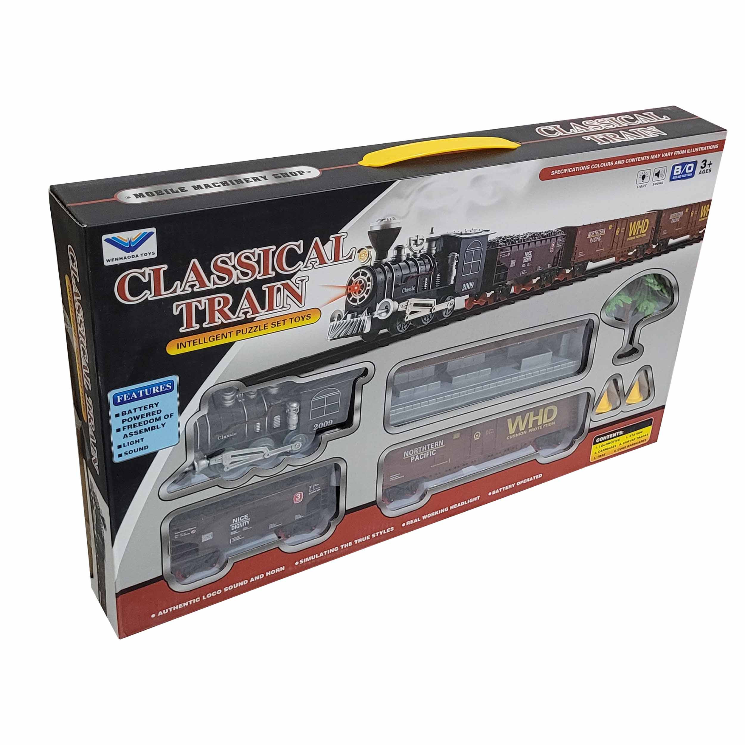 قطار بازی مدل CLASSICAL TRAIN کد 989