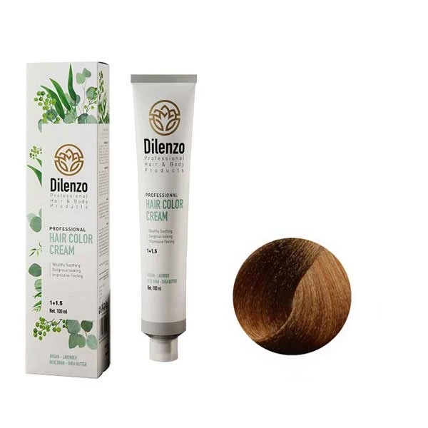 رنگ مو دیلنزو شماره 7D حجم 100 میلی لیتر رنگ بلوند طلایی متوسط