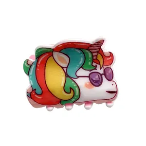 کلیپس مو دخترانه مدل یونیکورن کد KLP871