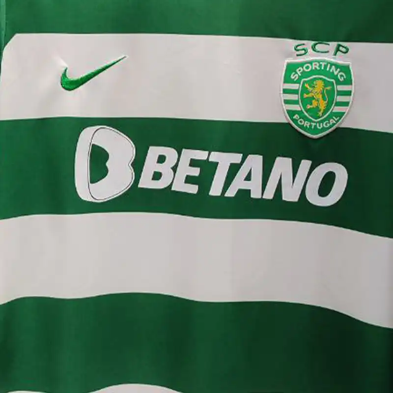 تی شرت ورزشی مردانه مدل اسپورتینگ لیسبون Home 2024