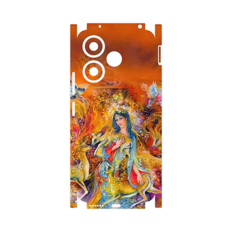برچسب پوششی ماهوت مدل Persian miniature 2-FullSkin مناسب برای گوشی موبایل شیائومی Redmi 13