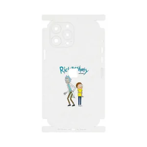 MAHOOT Rick and Morty-FullSkin Cover Sticker for Apple iPhone 13 Pro Max