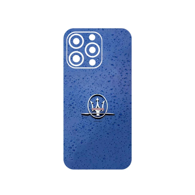 برچسب پوششی ماهوت مدل Maserati مناسب برای گوشی موبایل اپل iPhone 13 Pro Max