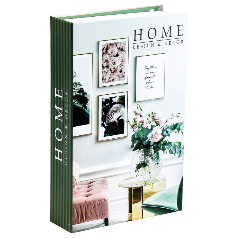 جعبه دکوری مدل کتاب دکوراتیو کد HOME DSGN 201 مجموعه دو عددی