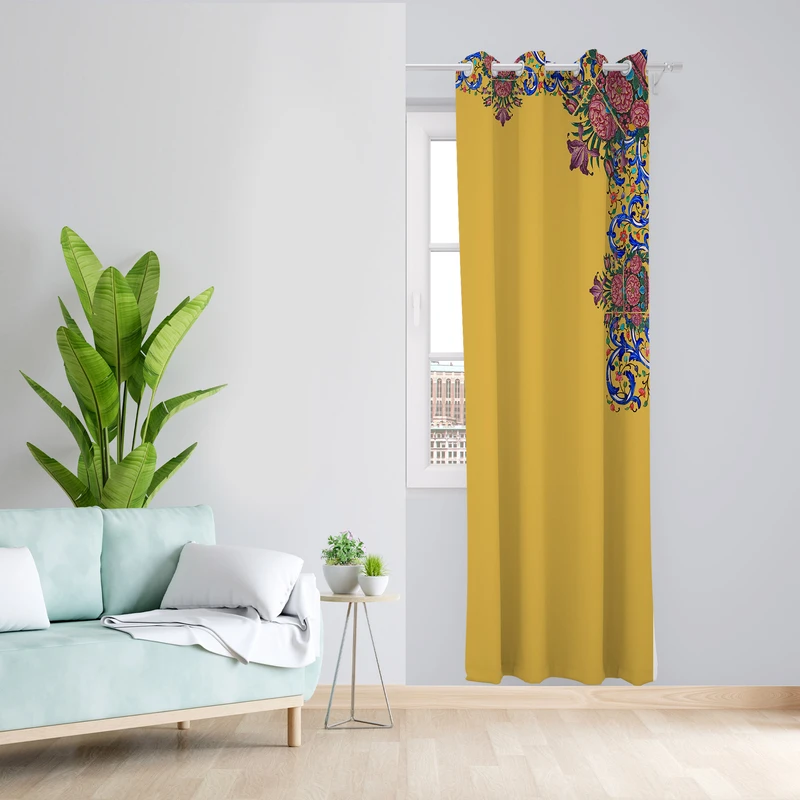 پرده مدل مخمل پانچی کد 1867 z سایز 140x200 سانتی متر