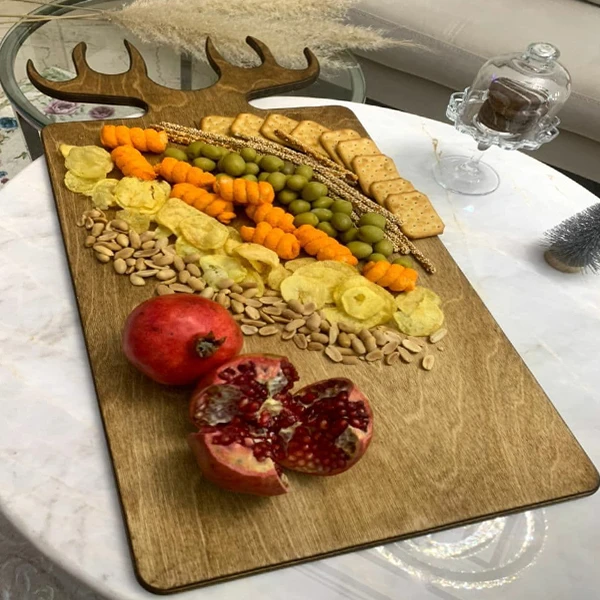  تخته سرو مدل شاخ گوزن کد 00B