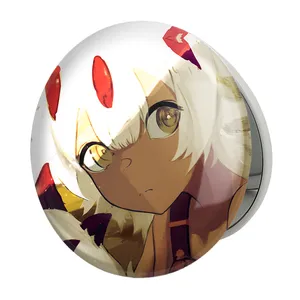 آینه جیبی خندالو طرح فاپوتا انیمه ساخته شده در پرتگاه مدل تاشو کد 24357 