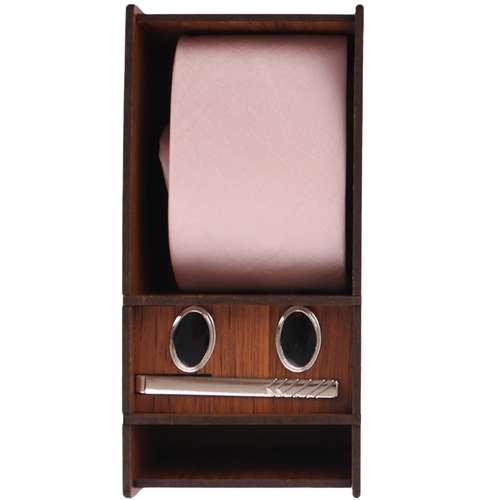 ست کراوات و گیره کراوات و دکمه سردست مردانه مدل PJ-109534