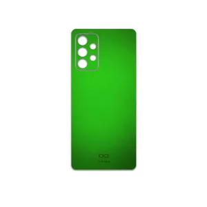 MAHOOT Metallic-Green Cover Sticker for Samsung Galaxy A52 4G
