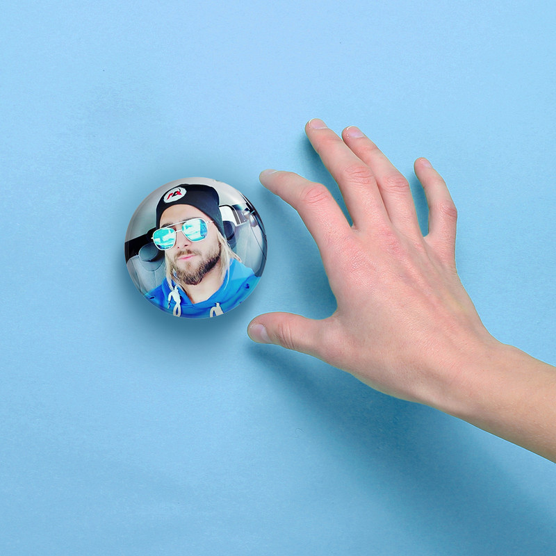 آینه جیبی خندالو مدل امیر مقاره ماکان بند  کد 2548