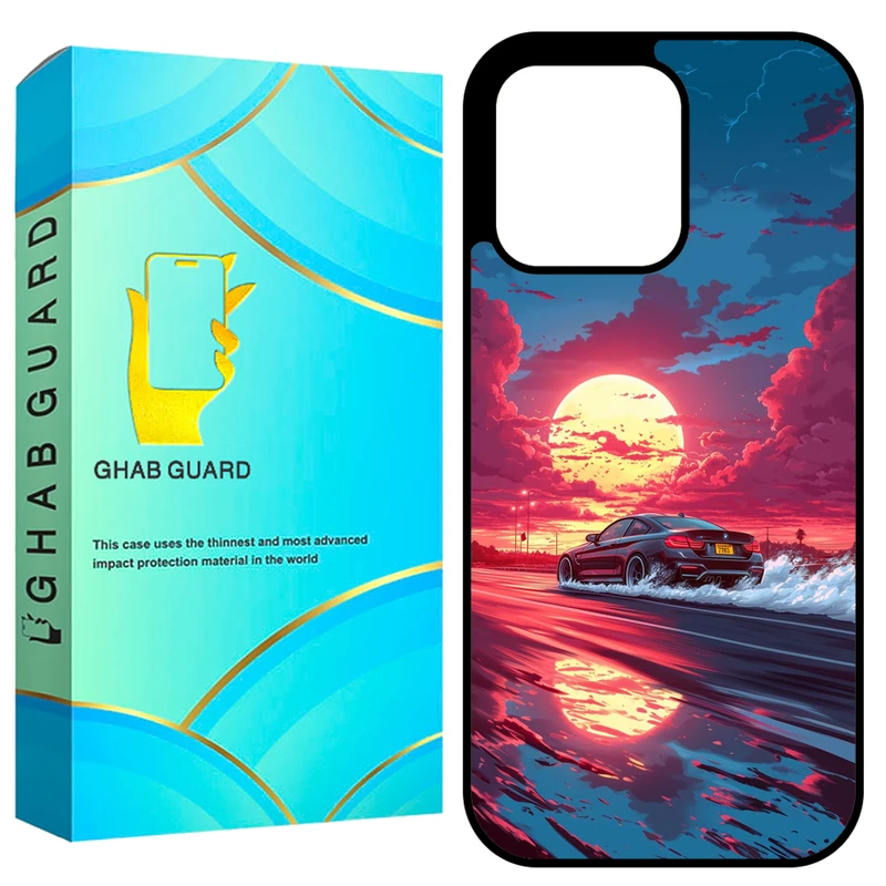 کاور قاب گارد طرح ماشین مدل GCHP16P مناسب برای گوشی موبایل اپل iPhone 16 Pro