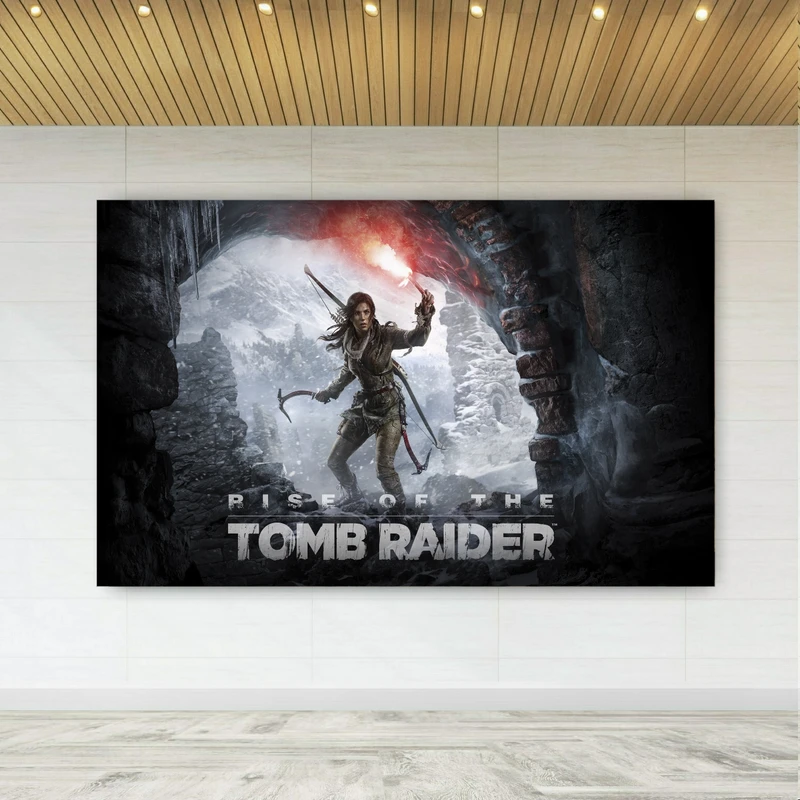 پوستر دیواری طرح گیم Tomb raider مدل SDP1503