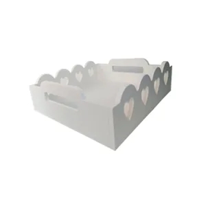 سینی مدل مربع طرح قلبی کد 014