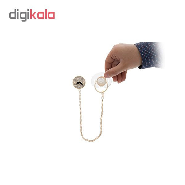 پستانک ارتودنسی طرح سبیل کد 2
