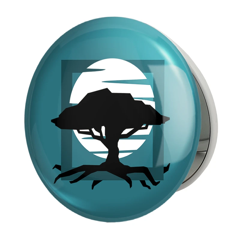 آینه جیبی خندالو طرح  melusi بازی رینبو سیکس سیج  مدل تاشو کد 30322