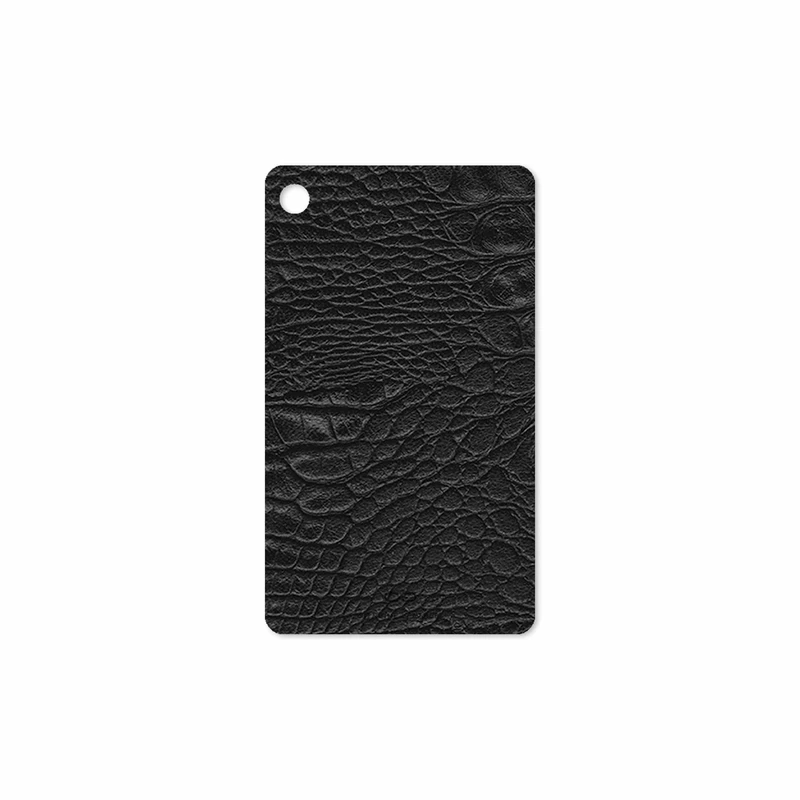 برچسب پوششی ماهوت مدل Black-Crocodile-Leather مناسب برای تبلت لنوو Tab M7 2019