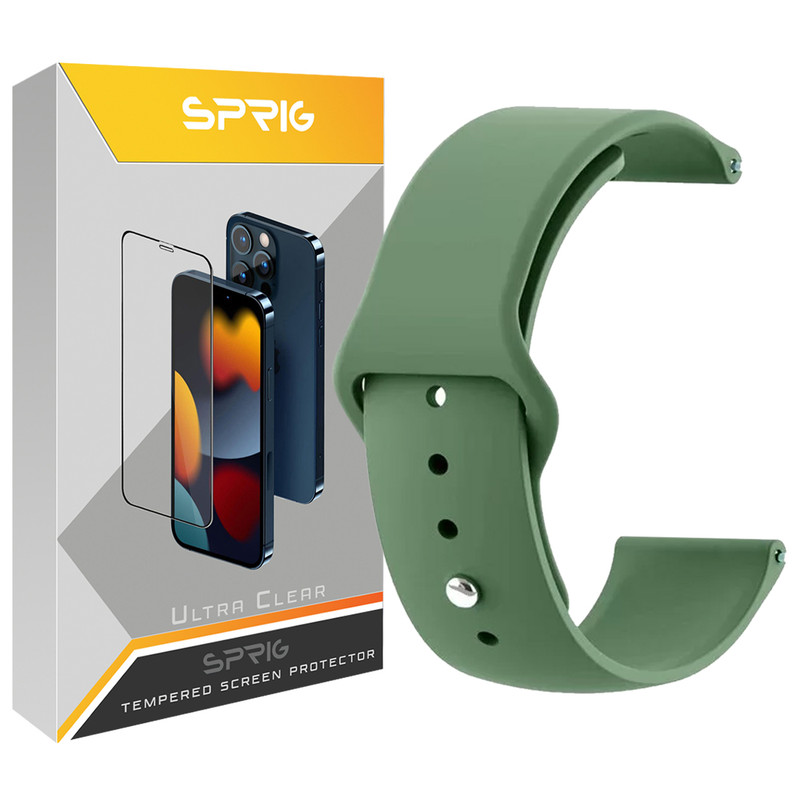بند اسپریگ مدل Sic-22SP مناسب برای ساعت هوشمند شیائومی QCY GTC