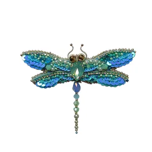 سنجاق سینه زنانه مدل سنجاقک نیلا