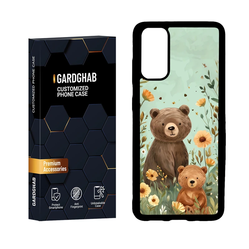 کاور گارد قاب مدل دور ژله ای فانتزی مناسب برای گوشی موبایل سامسونگ Galaxy S20