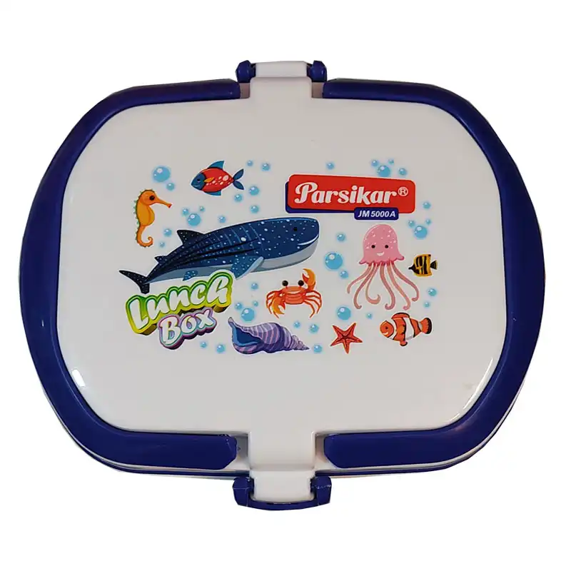ظرف غذای کودک پارسیکار طرح حیوانات دریایی کد JM5000A