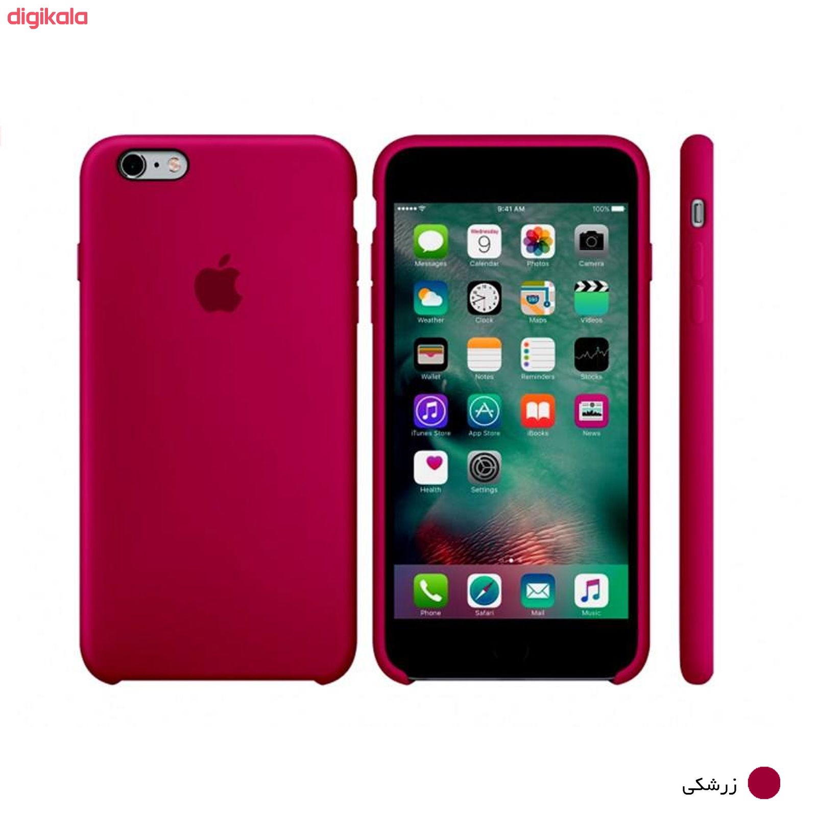 کاور سیلیکونی مناسب برای گوشی موبایل آیفون 6 پلاس/6s پلاس main 1 25