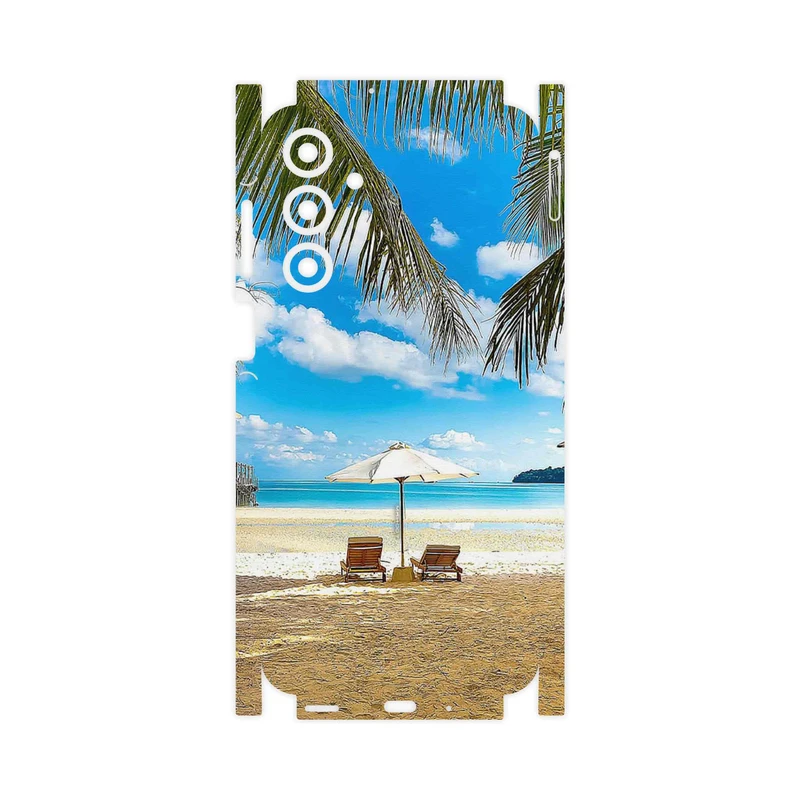 برچسب پوششی ماهوت مدل Beach-FullSkin مناسب برای گوشی موبایل سامسونگ Galaxy A16 4G
