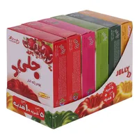 پودر ژله دراژه - 100 گرم بسته 6 عددی
