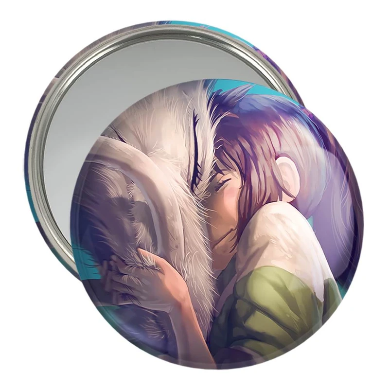 آینه جیبی خندالو مدل چیهیرو و هاکو انیمه شهر اشباح Spirited Away  کد 12094