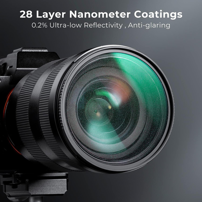 فیلتر لنز کی اند اف مدل SHIMMER DIFFUSION MRC NANO-X - 77MM