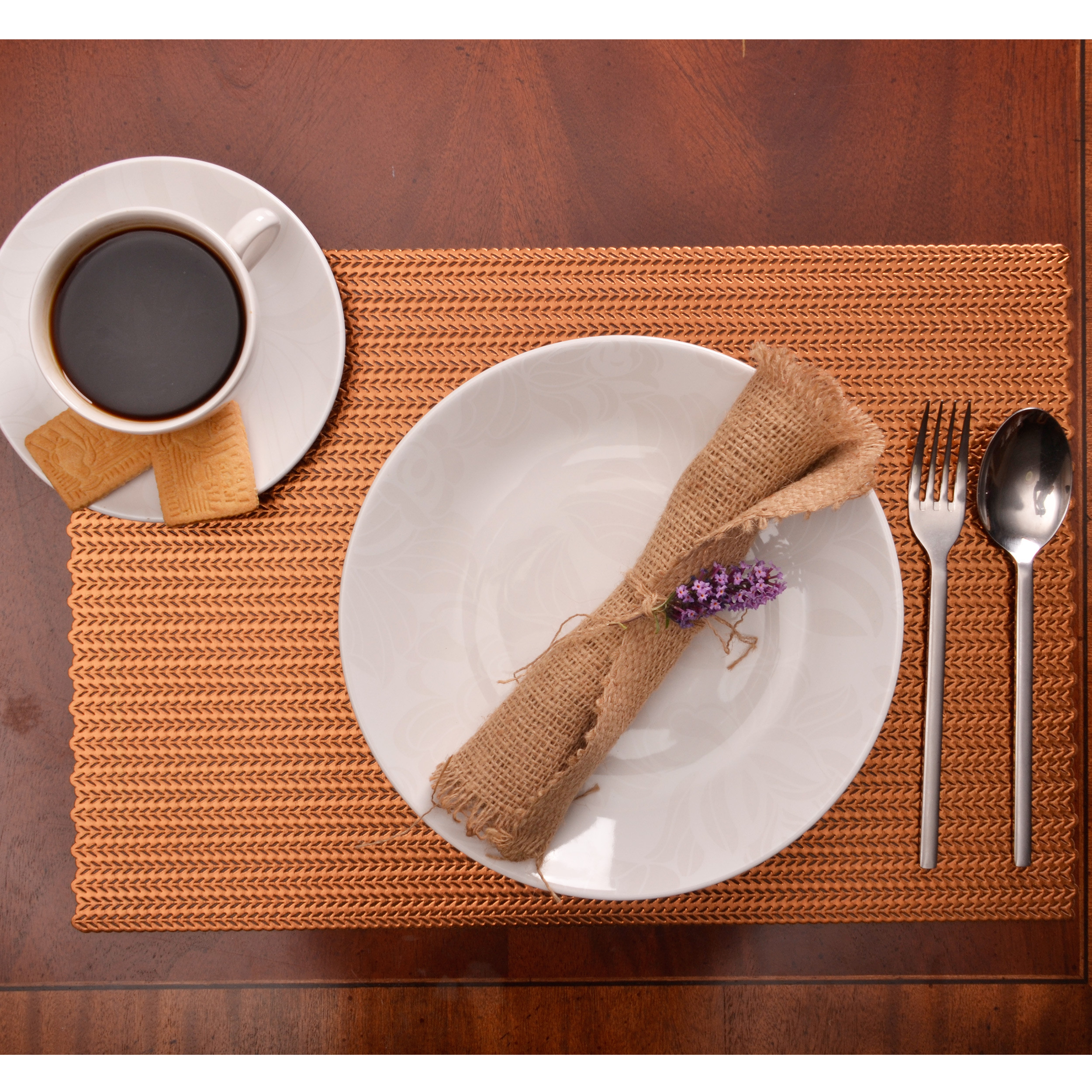 زیر بشقابی مدل T-100 بسته 6 عددی